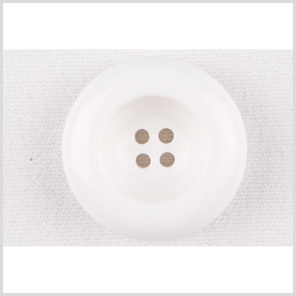 White Plastic Button - 38L/24mm - Joann Fabrics