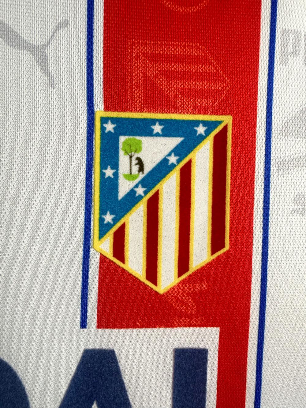 1996-1997 Retro Atletico Madrid Home Soccer Jersey 1:1 Thai Quality