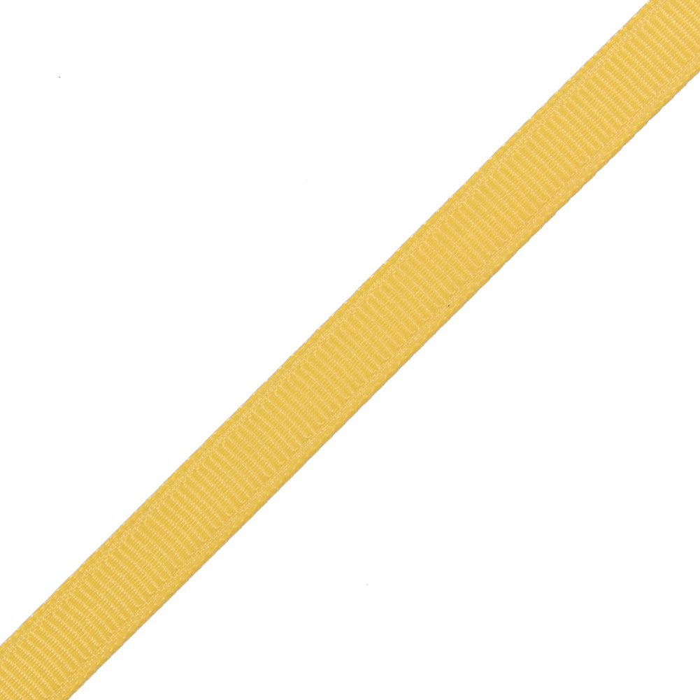 Yellow Grosgrain Ribbon - 0.375