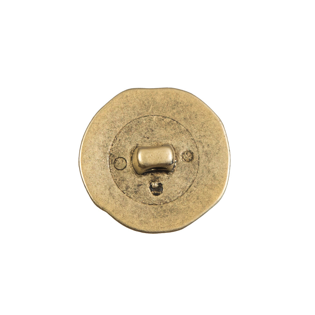Gold Knotted Plastic Shank Back Button - 32L/20mm - Joann Fabrics