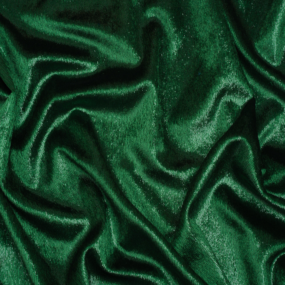 Metallic Velvet - Emerald Green - Ava Collection - Joann Fabrics