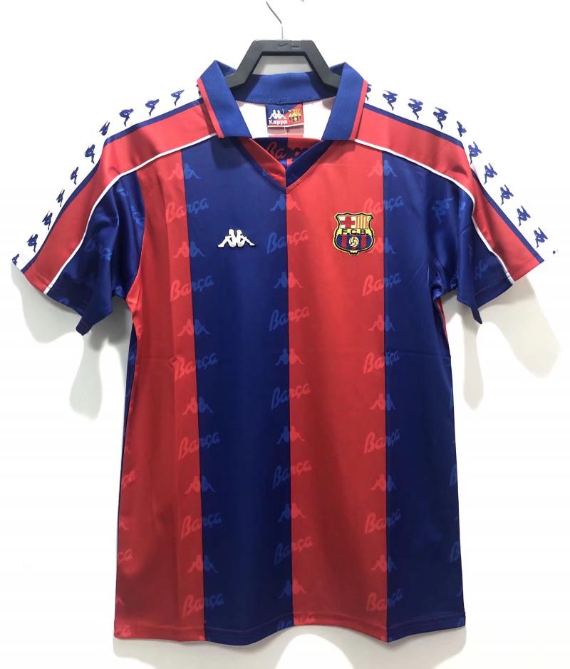 1992/1995 Retro Barcelona Home Football Shirt 1:1 Thai Quality