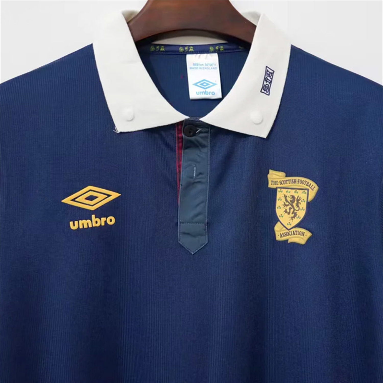 Retro S-c-o.t l.a-n.d 1988-89 Home Jersey - Fans Version - UnitedFutballJersey