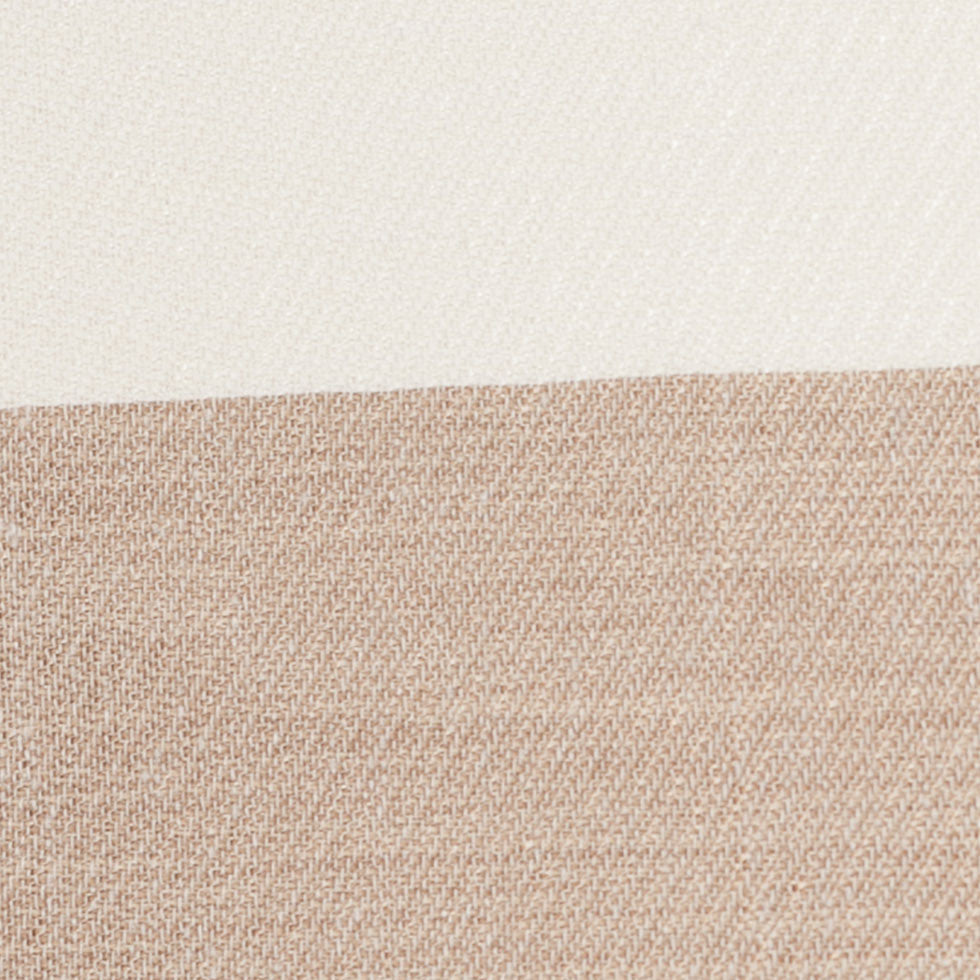 Beige/Brown Striped Polyester Woven - Joann Fabrics