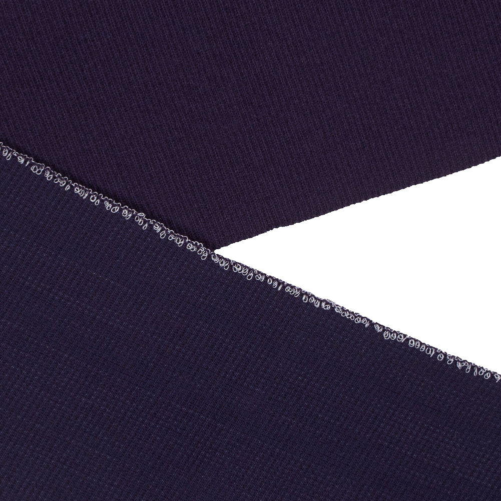 Mysterioso Purple Heavy Rib Knit Trim - 7