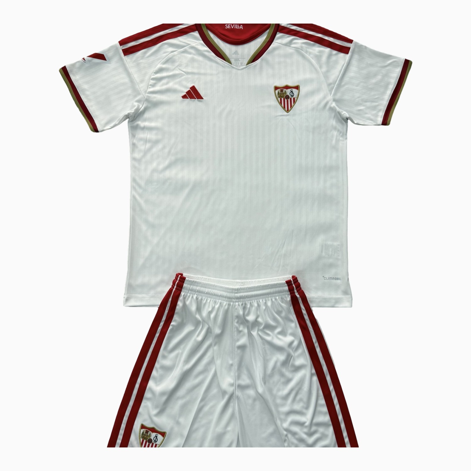 Sevilla 26-27 Home Men's Adult Jersey Set - Fans Version - UnitedFutballJersey