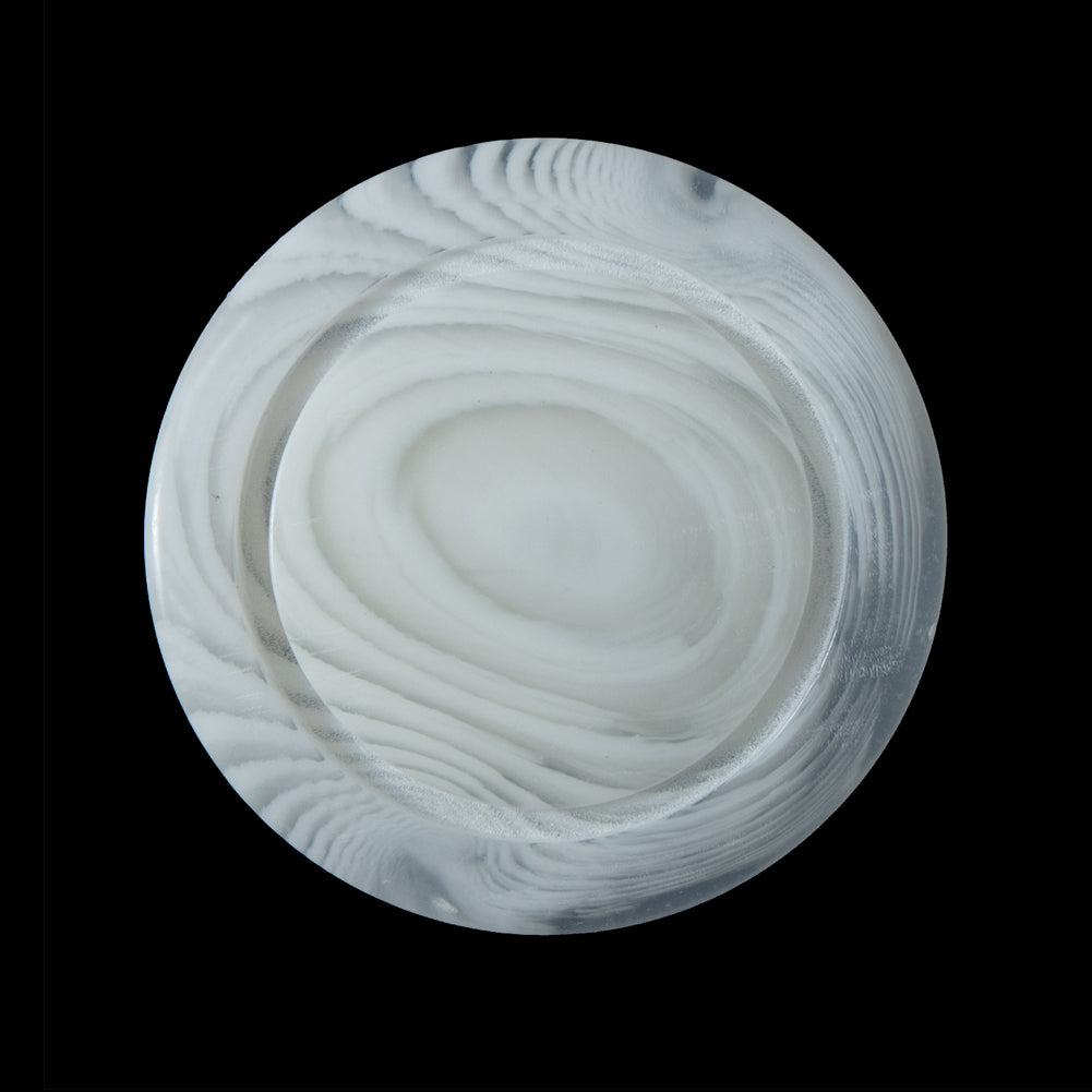 White Translucent Shank-Back Button - 44L/28mm - Joann Fabrics