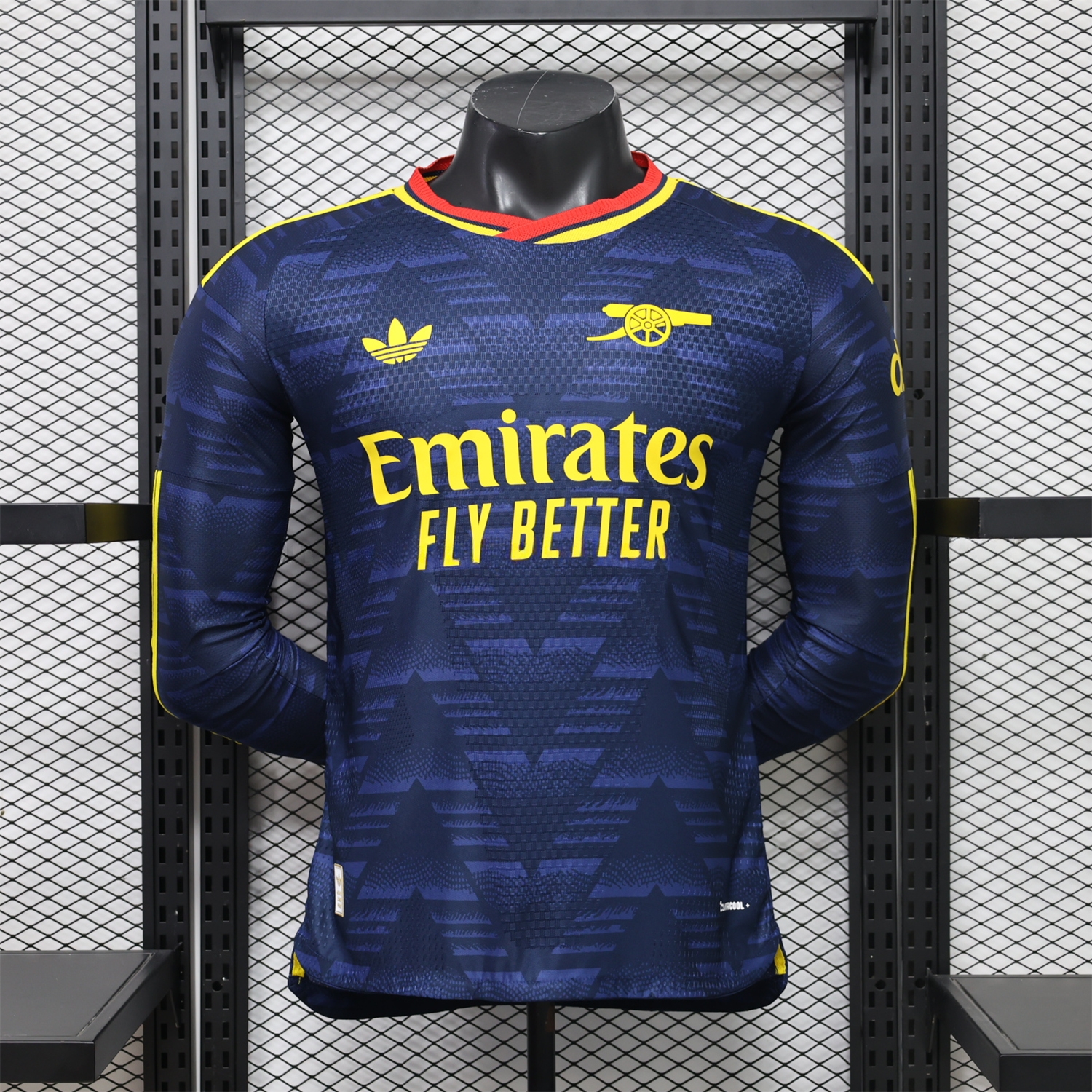 Arsenal 26-27 Away Long Sleeves Jersey - Player Version - UnitedFutballJersey