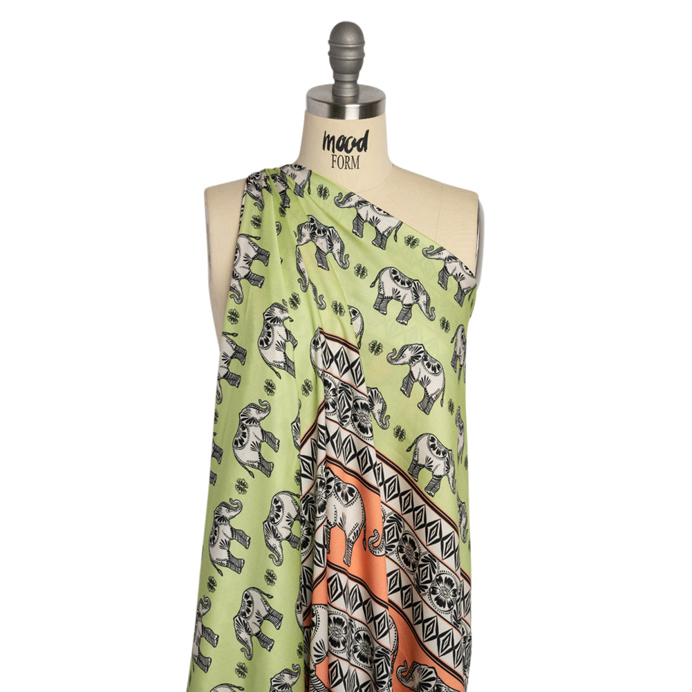 Mood Exclusive Herd Mentality Rayon Challis - Joann Fabrics