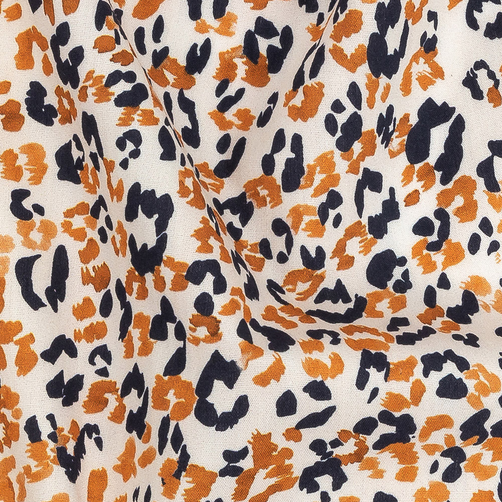 Mood Exclusive Orange Magnificent Motley Cotton Poplin - Joann Fabrics
