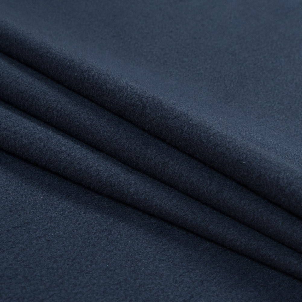 Cotton and Polyester Brushed Fleece - New Navy - Joann Fabrics