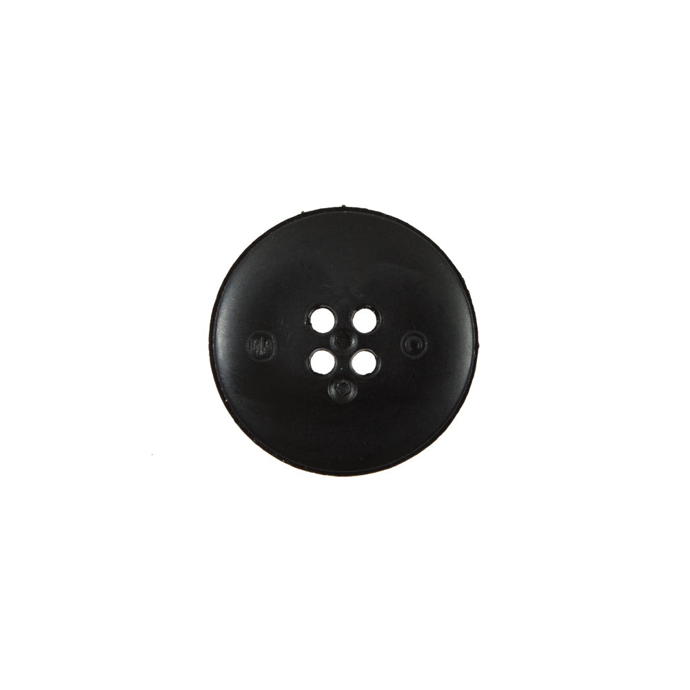 Italian Black and White Geometric Domed Button - 24L/15mm - Joann Fabrics