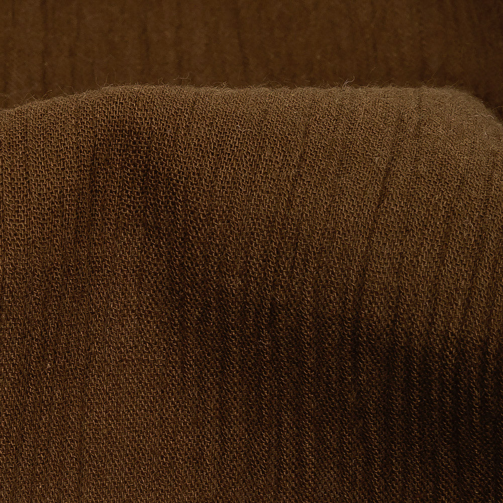 New Tobacco Crinkled Cotton Voile - Joann Fabrics