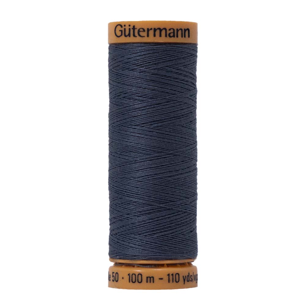 Gutermann Natural Cotton Thread 100m - 7360 Storm Blue - Joann Fabrics