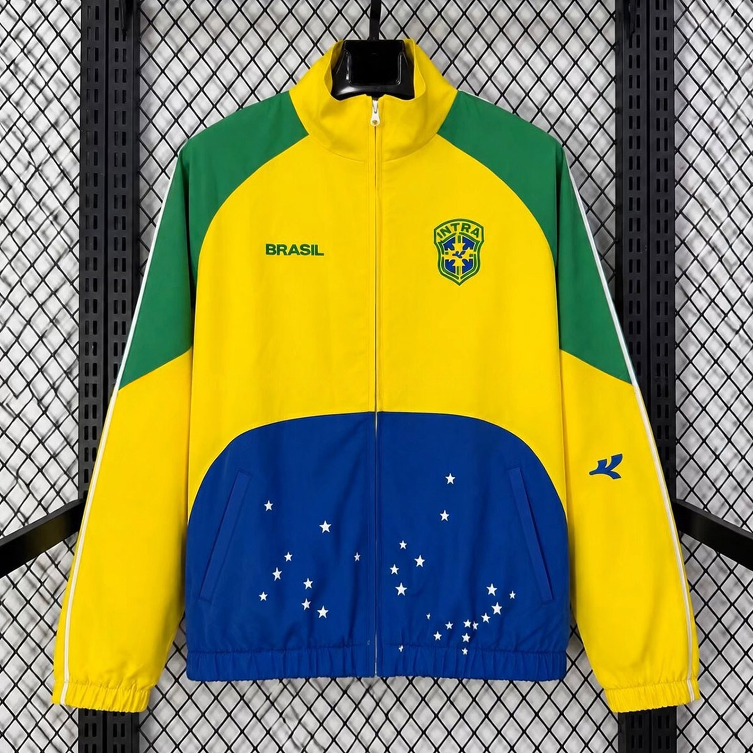 Brazil 2026 World Cup Yellow Green Blue Windbreaker - UnitedFutballJersey