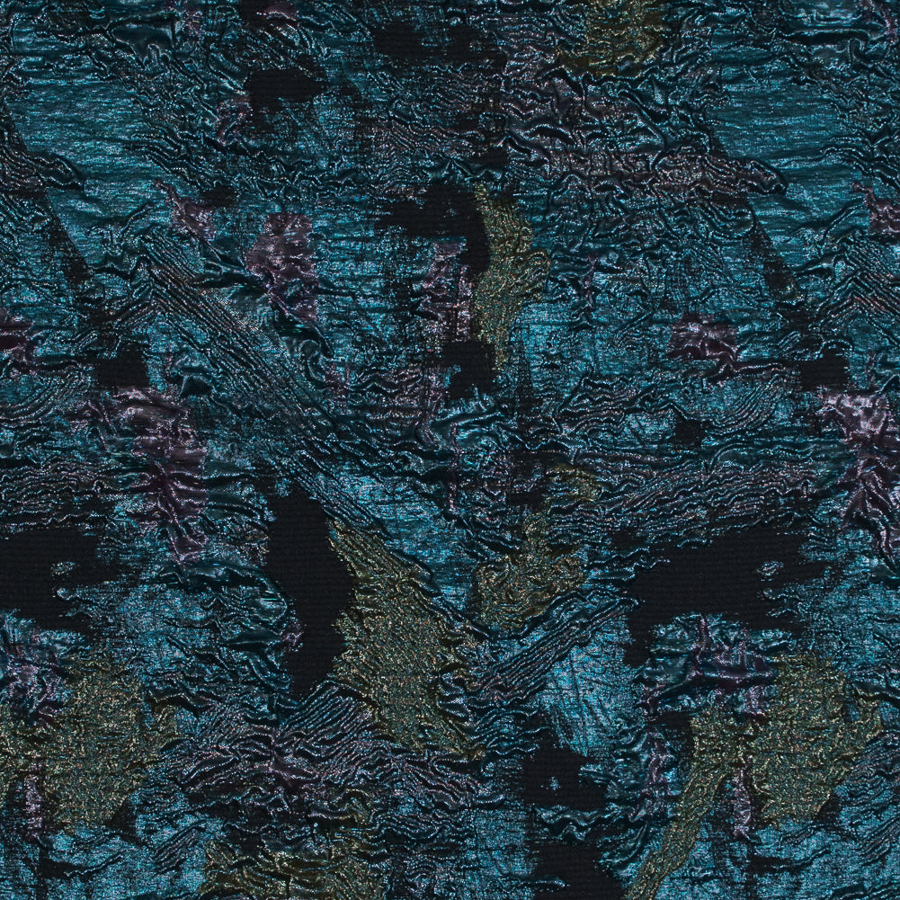 Oil Slick Luxury Floral Metallic Brocade - Joann Fabrics