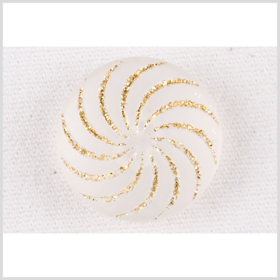 Clear Gold Plastic Button - 36L/23mm - Joann Fabrics