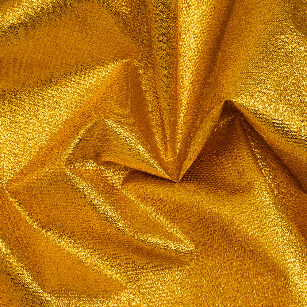 Woven Lame - Metallic Yellow Gold - Joann Fabrics