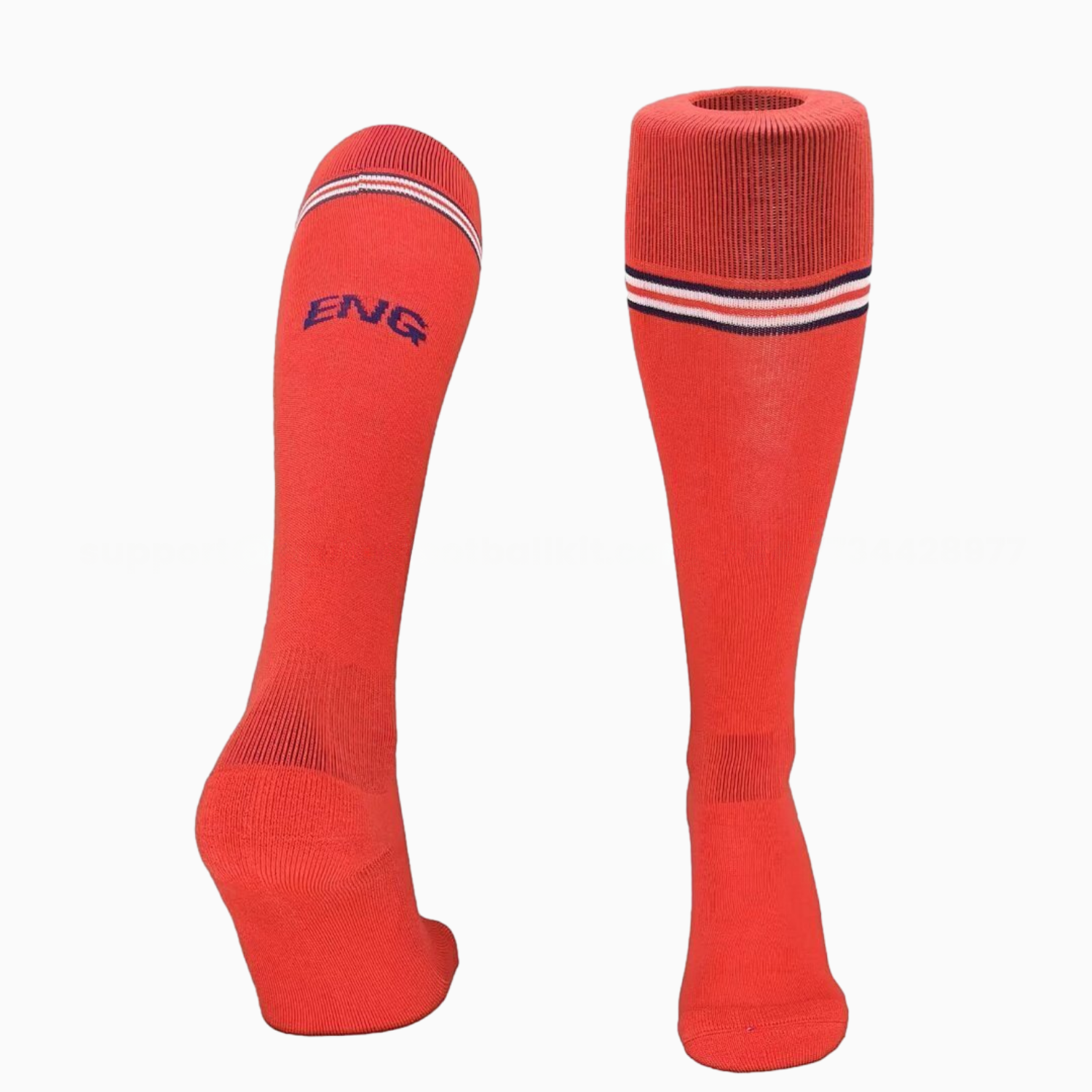 England 2026 Away Socks - Red - UnitedFutballJersey