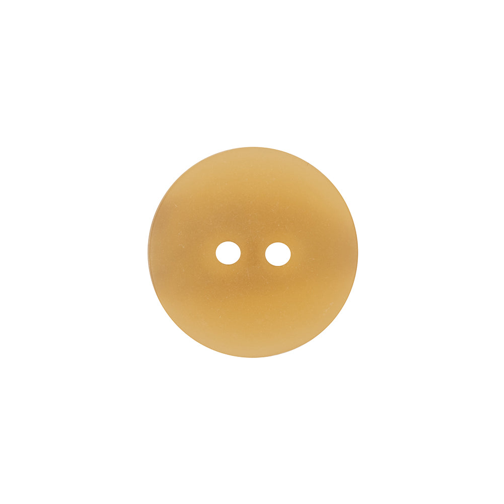 Italian Translucent Harvest Gold 2-Hole Plastic Jacket Button - 28L/18mm - Joann Fabrics