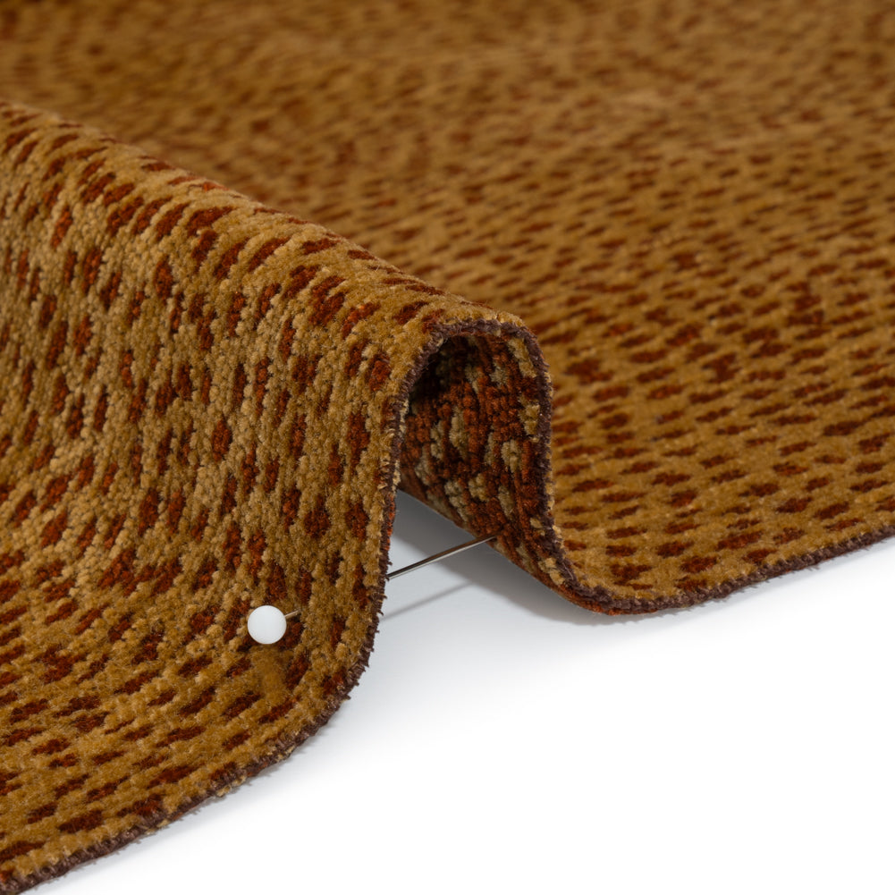 Upholstery Chenille - Spice Spotted - Remus Collection - Joann Fabrics