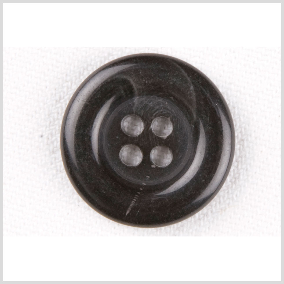 Plastic 4-Hole Button - 32L/20mm - Black Tire Rim - Joann Fabrics
