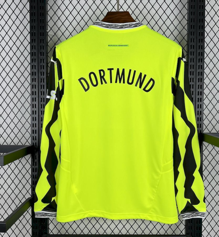 2025/2026 Long sleeves Dortmund Pre-match training clothes Football Jersey 1:1 Thai Quality