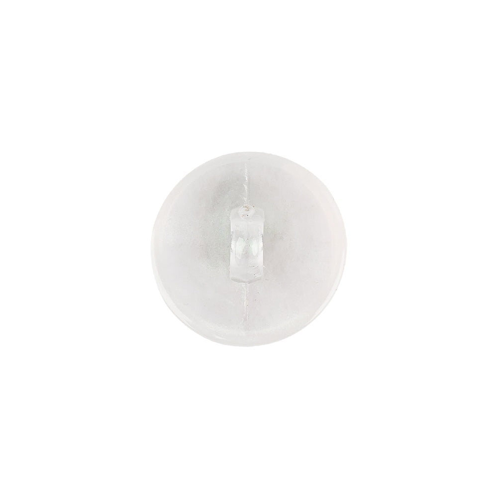 Plastic Shank Back Button - 24L/15mm - Iridescent White Dome Shaped - Joann Fabrics