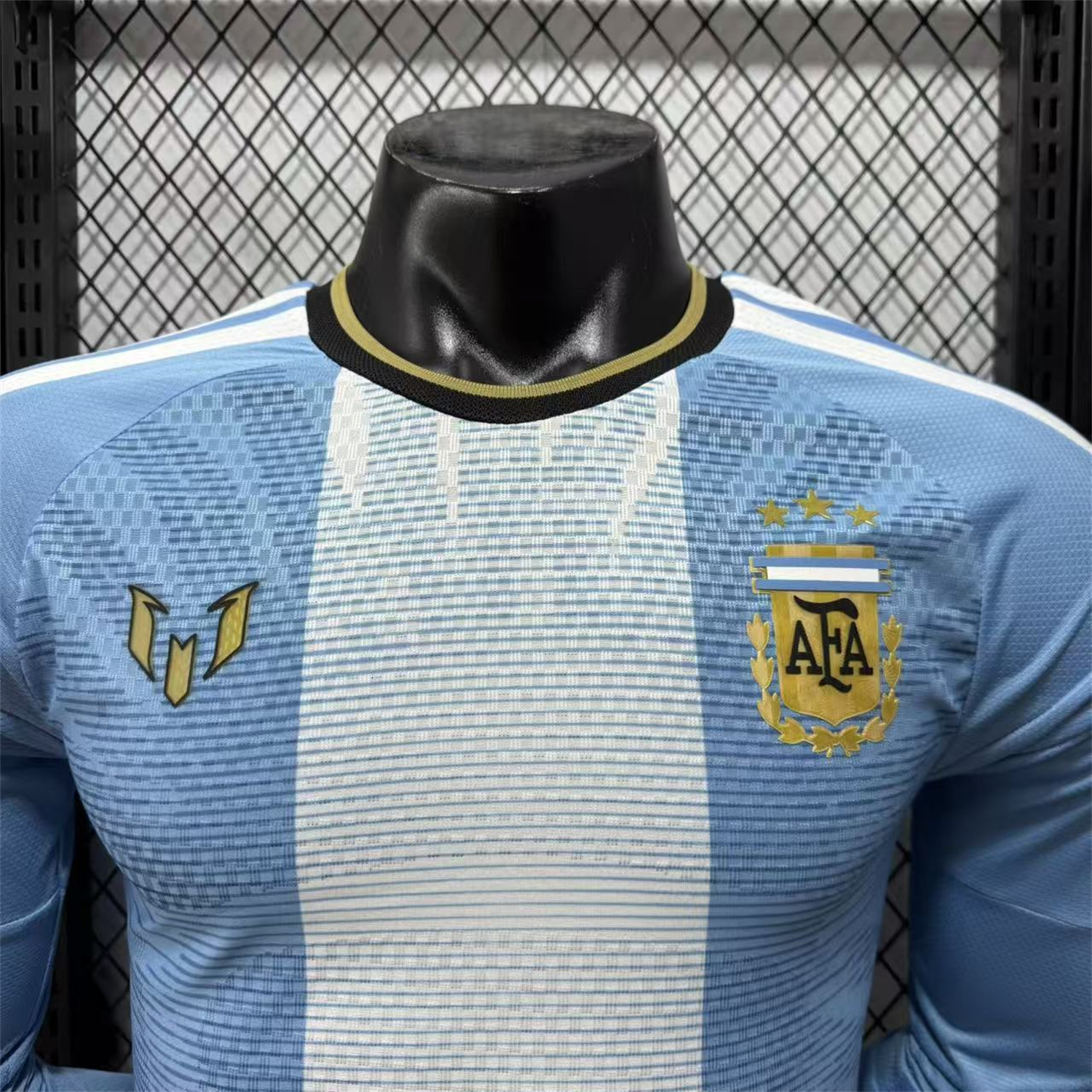 Argentina 2026 Messi Last Match Long Sleeves Special Jersey - Player Version - UnitedFutballJersey