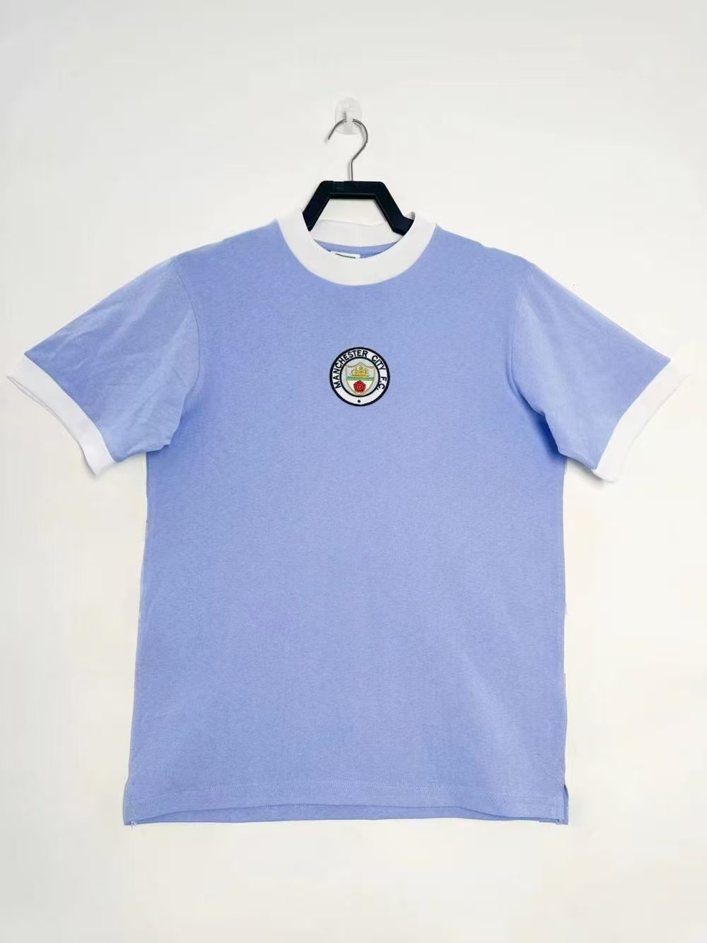 1972 Retro Manchester City Home Football Shirt 1:1 Thai Quality