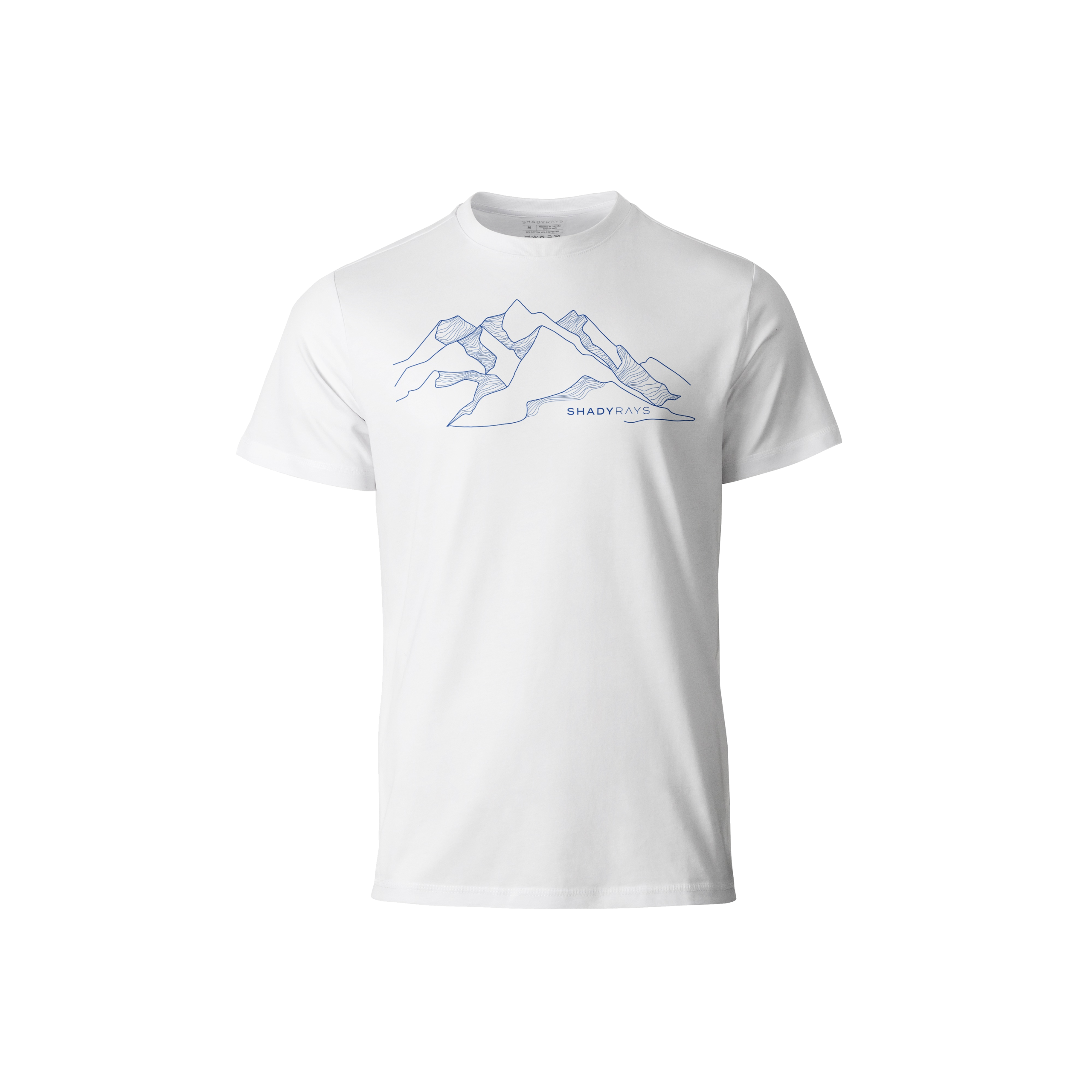 Graphic T-Shirt – Mountainscape White