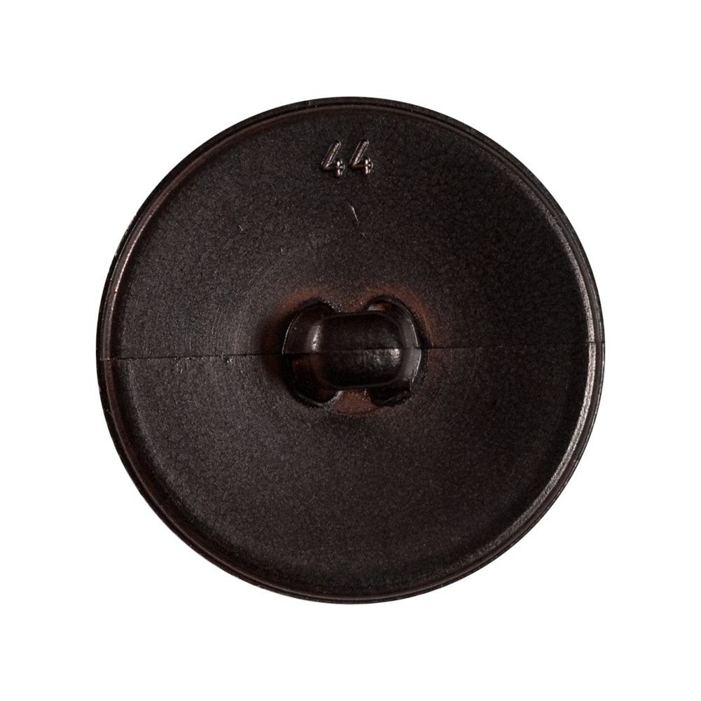 Italian Brown Faux Leather Plastic Button - 44L/28mm - Joann Fabrics