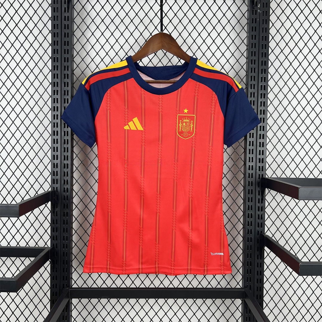 Women's Spain 2026 Home Jersey - UnitedFutballJersey