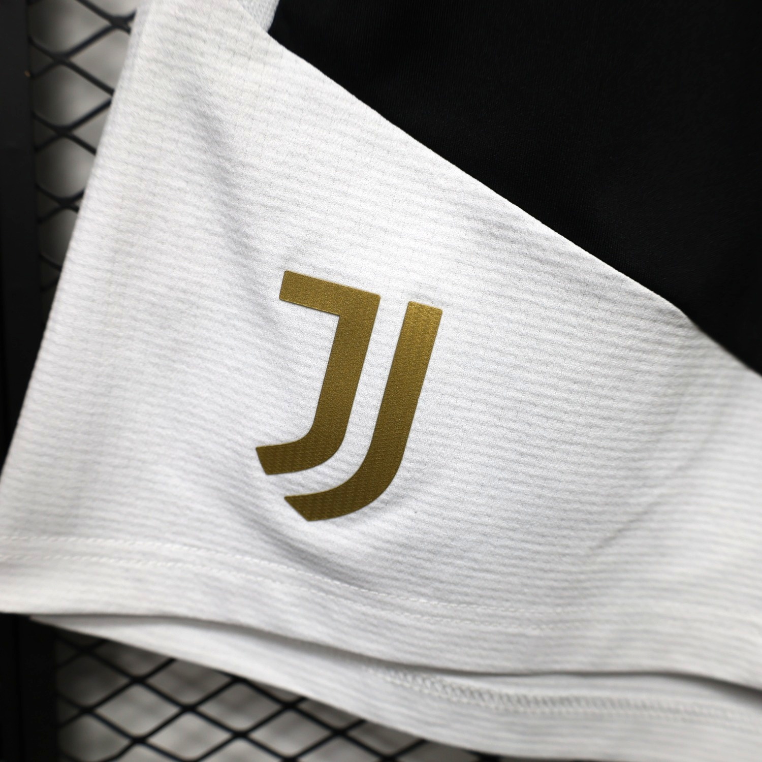 Juventus 26-27 Black White Shorts - Player Version - UnitedFutballJersey