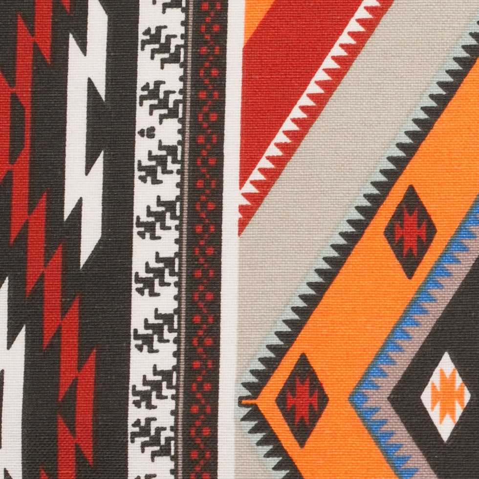 Spanish Multicolor Geometric Cotton-Polyester Print - Joann Fabrics