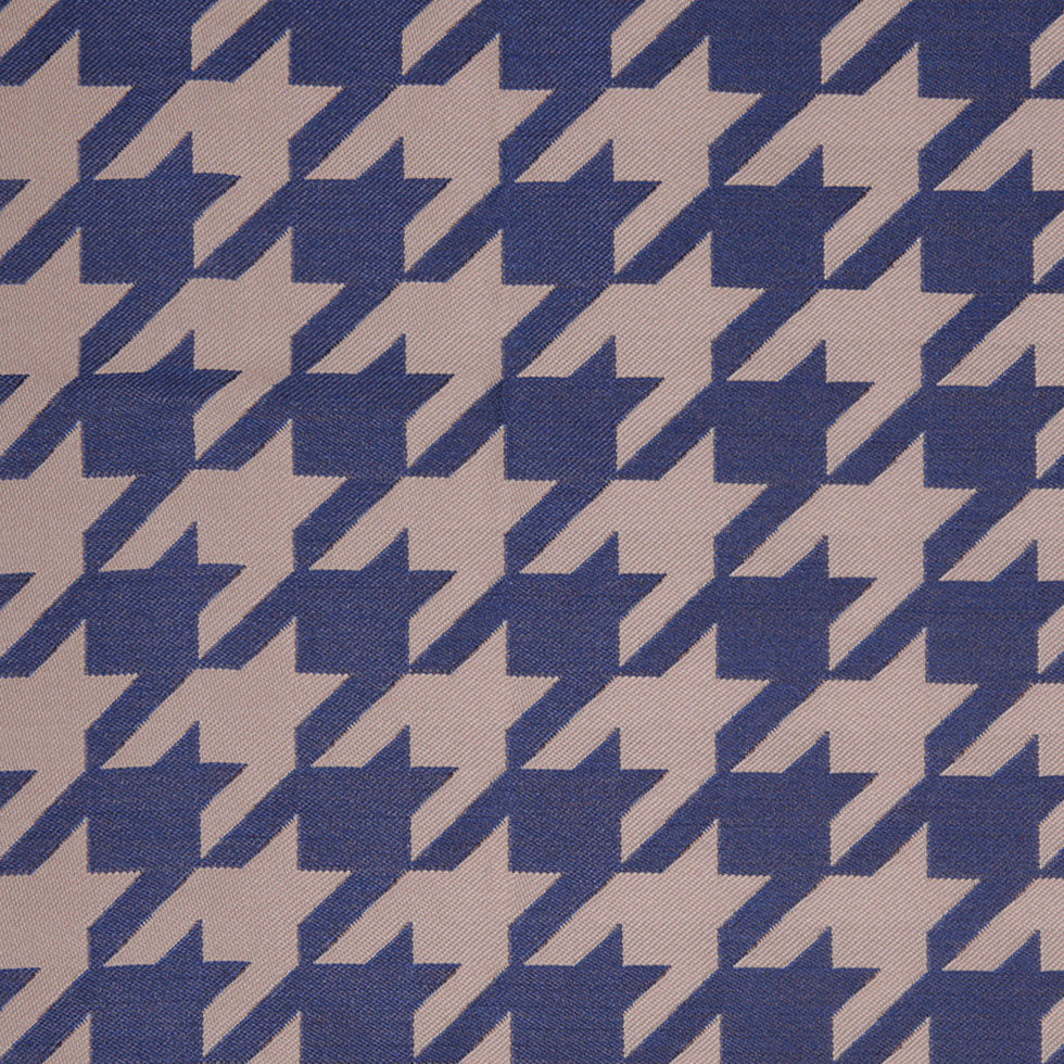 Denim Houndstooth Polyester Brocade - Joann Fabrics