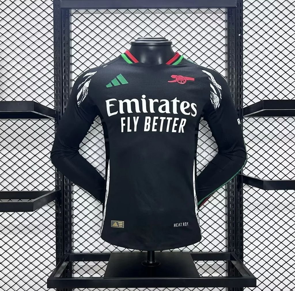 2024/2025 Long Sleeves Arsenal Away Player Version Football Shirt 1:1 Thai Quality