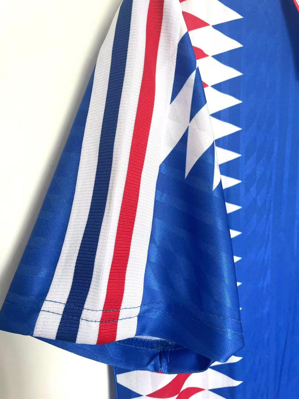 1994 Retro France Home Football Shirt 1:1 Thai Quality