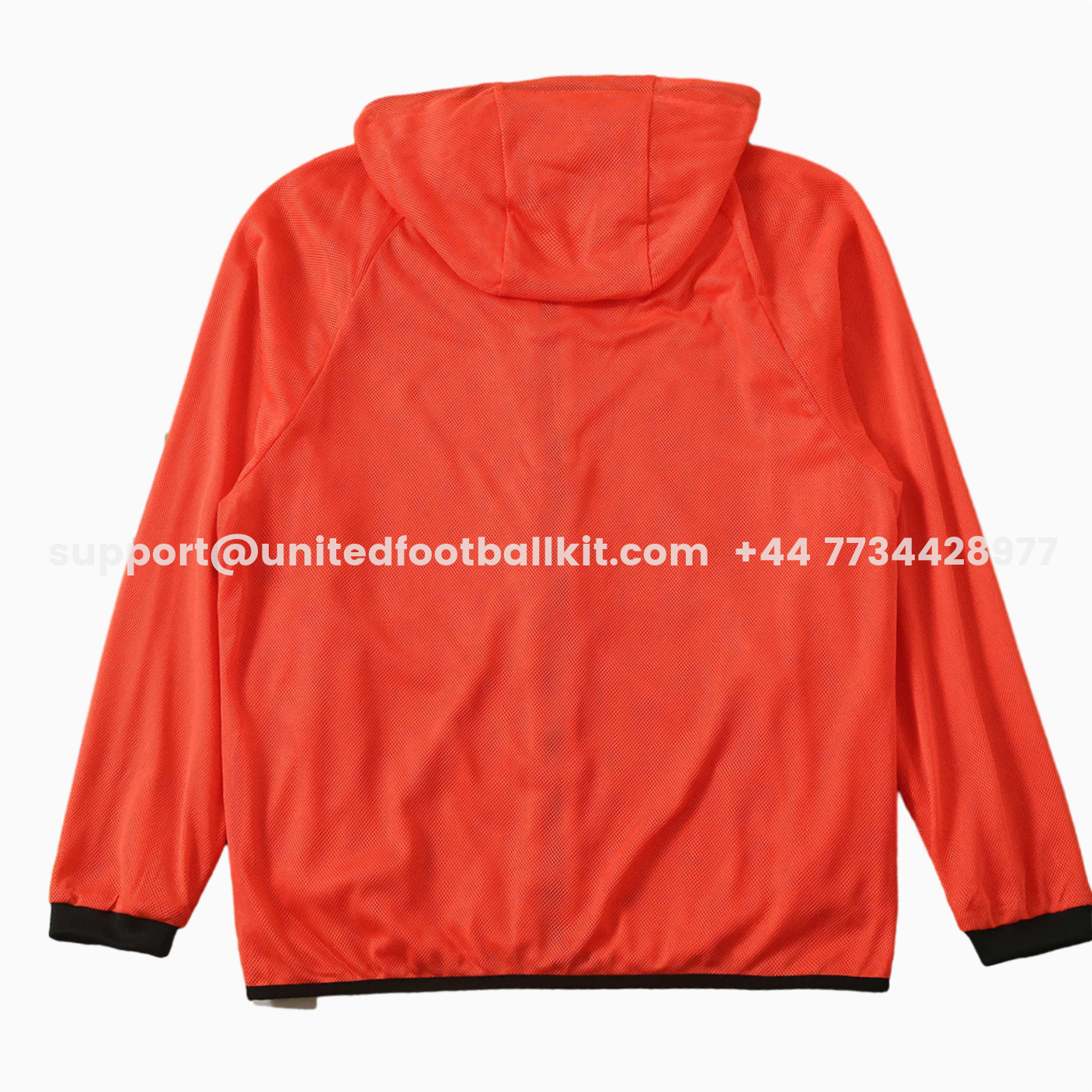 Netherlands 2026 World Cup Appearance Outfit Windbreaker - Orange - UnitedFutballJersey