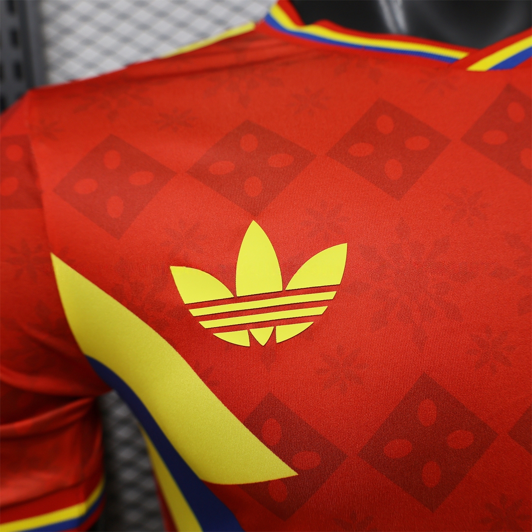 Colombia 2026 Red With Yellow Blue Special Jersey - Player Version - UnitedFutballJersey