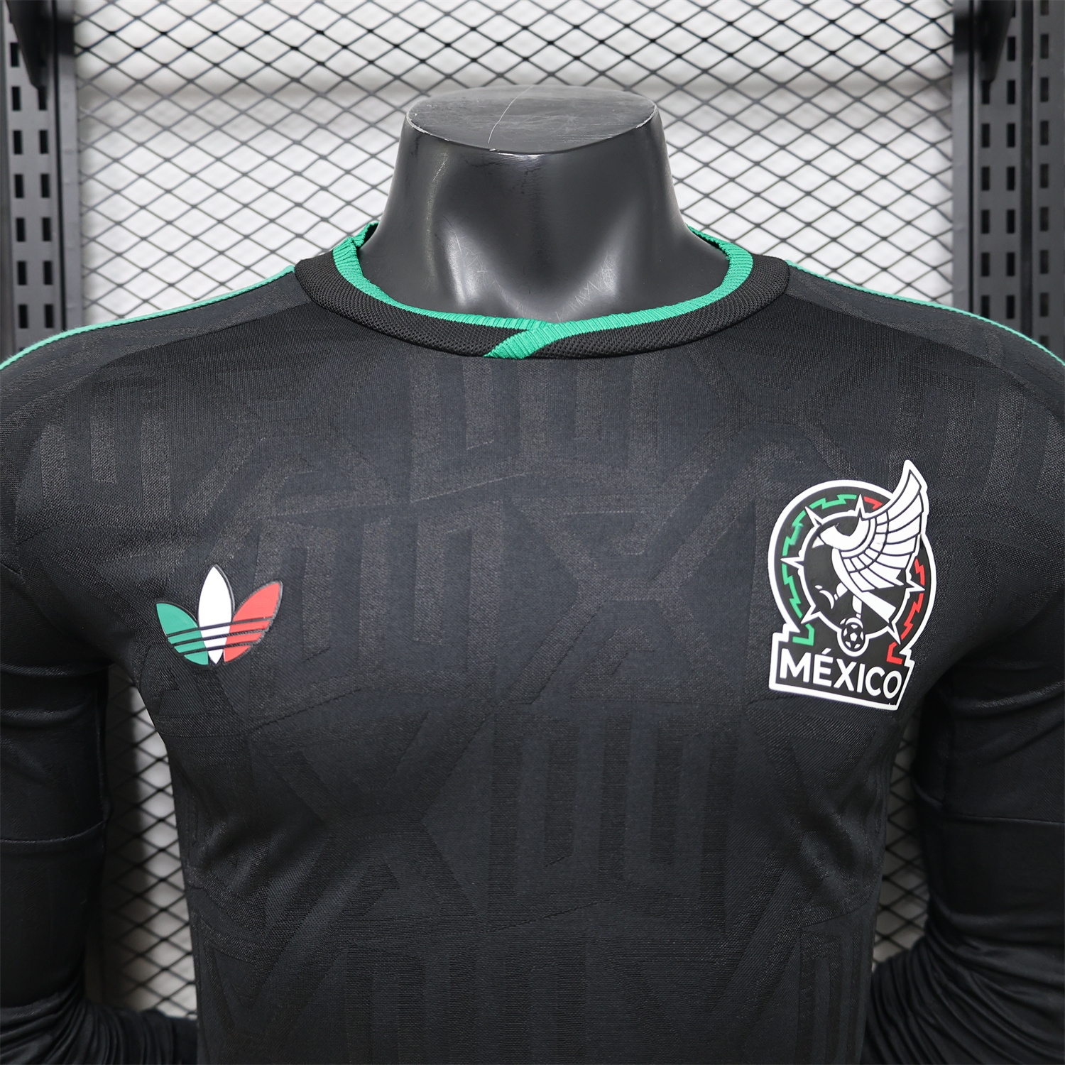 Mexico 2026 Third Long Sleeves Jersey - Player Version - UnitedFutballJersey