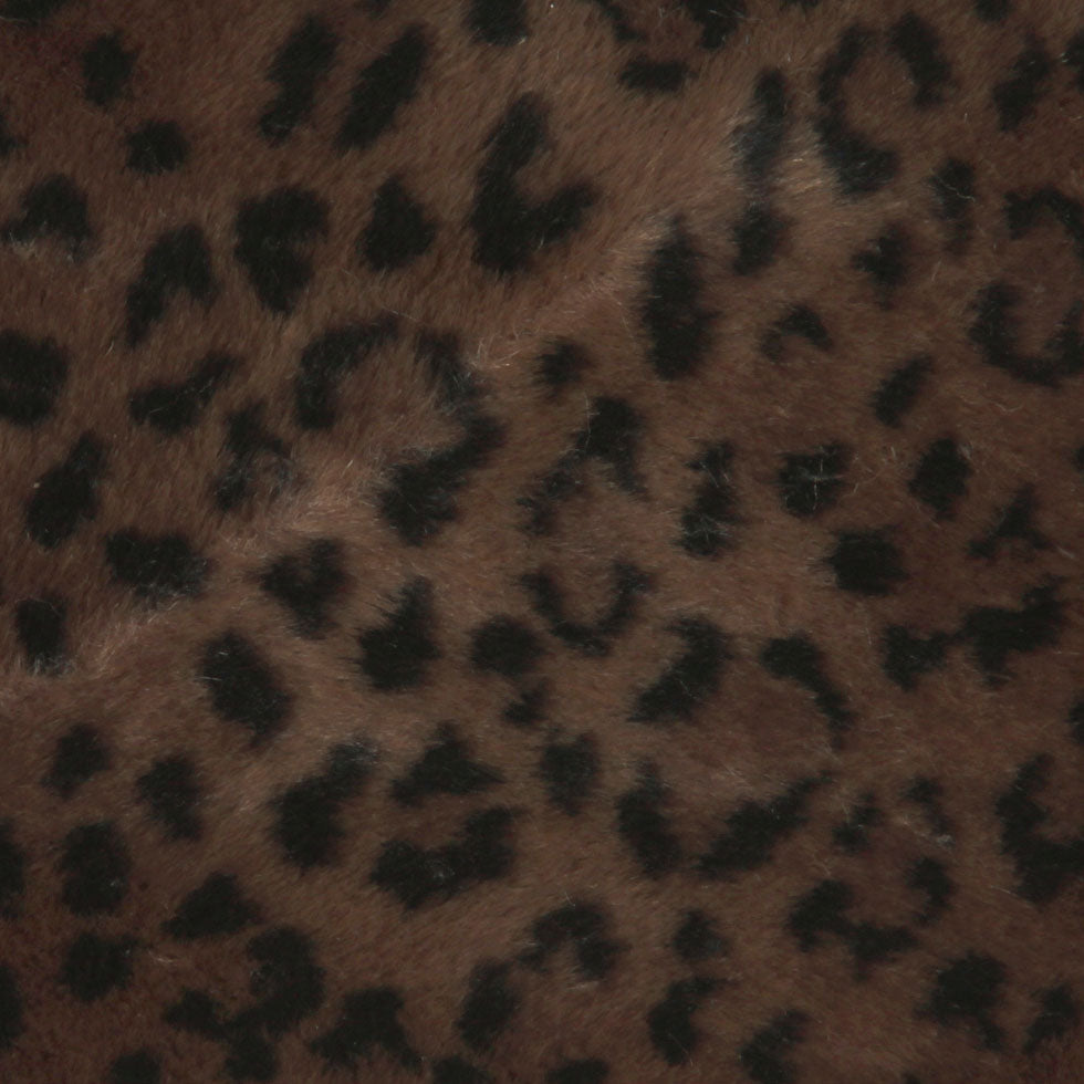 Chocolate/Black Solid Faux Fur - Joann Fabrics