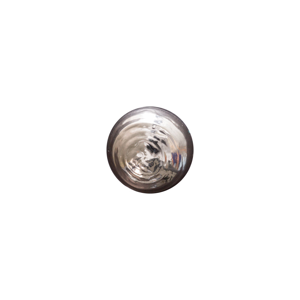 Italian Silver Domed Plastic Shank-Back Button - 18L/11.5mm - Joann Fabrics