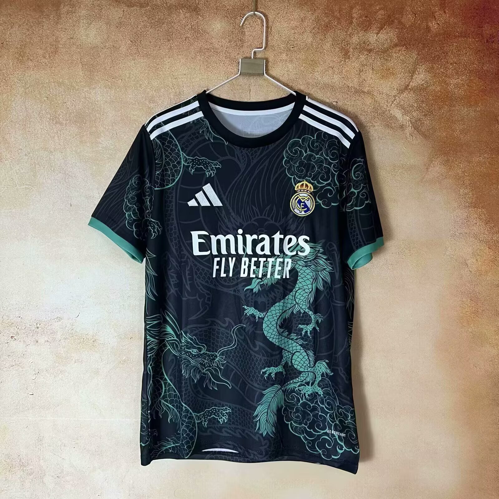 2025/2026 Real Madrid Black-green dragon Special Edition Football Jersey 1:1 Thai Quality