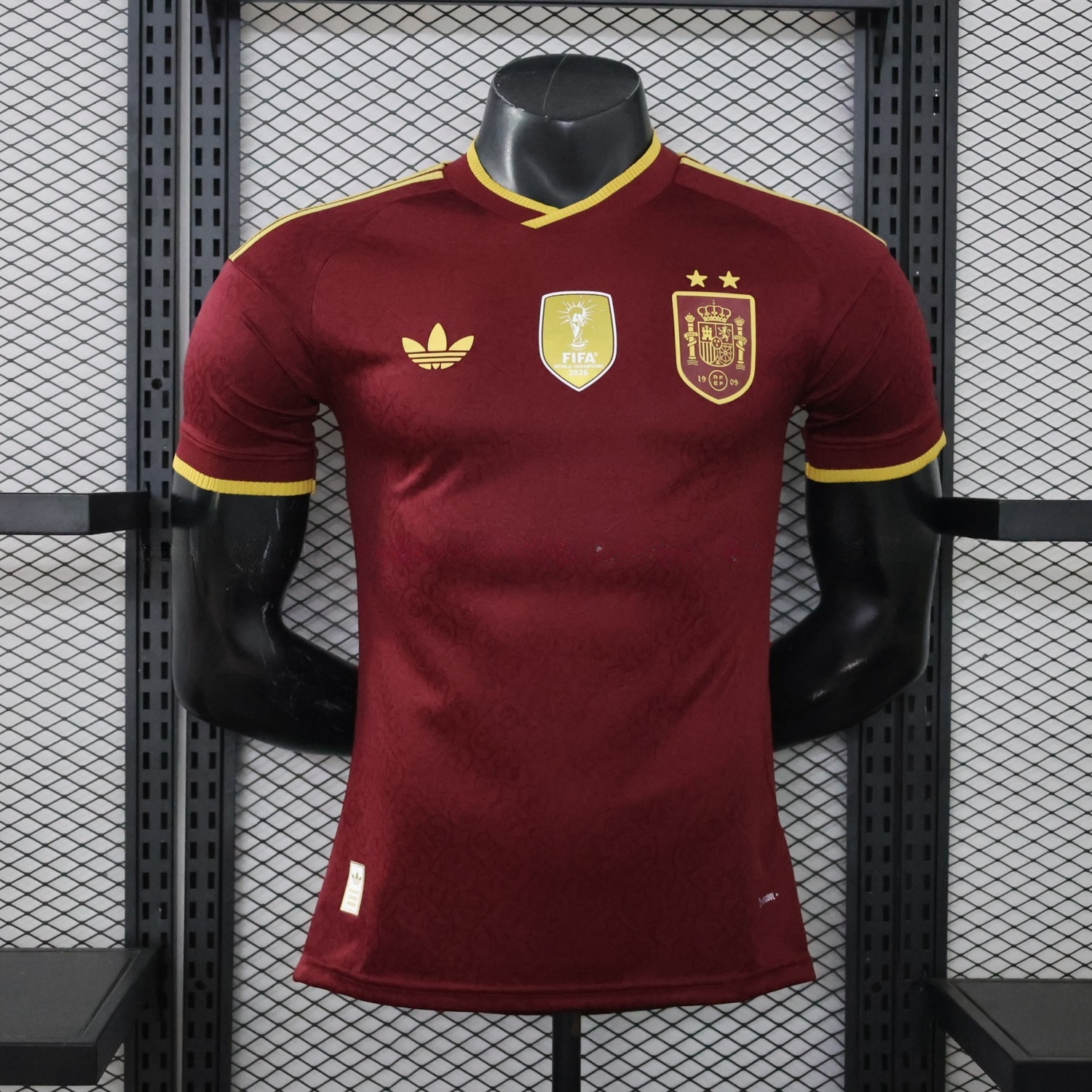 【Two-Crown Star】Spain 2026 Third Jersey - Player Version - UnitedFutballJersey