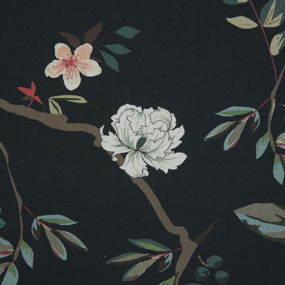 Mood Exclusive Suono di Primavera Pale Black Cotton Poplin - Joann Fabrics