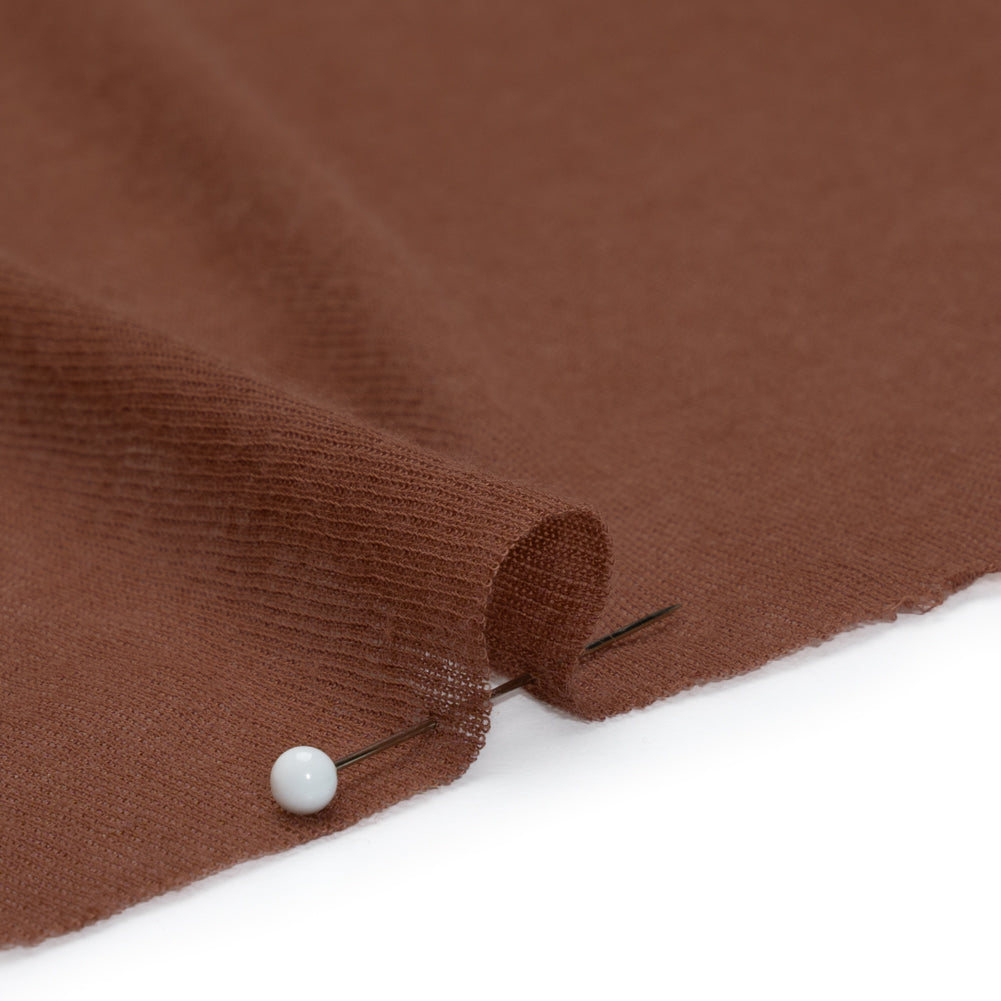 Featherweight Cotton Interlock Knit - Auburn - Designer Deadstock - Joann Fabrics