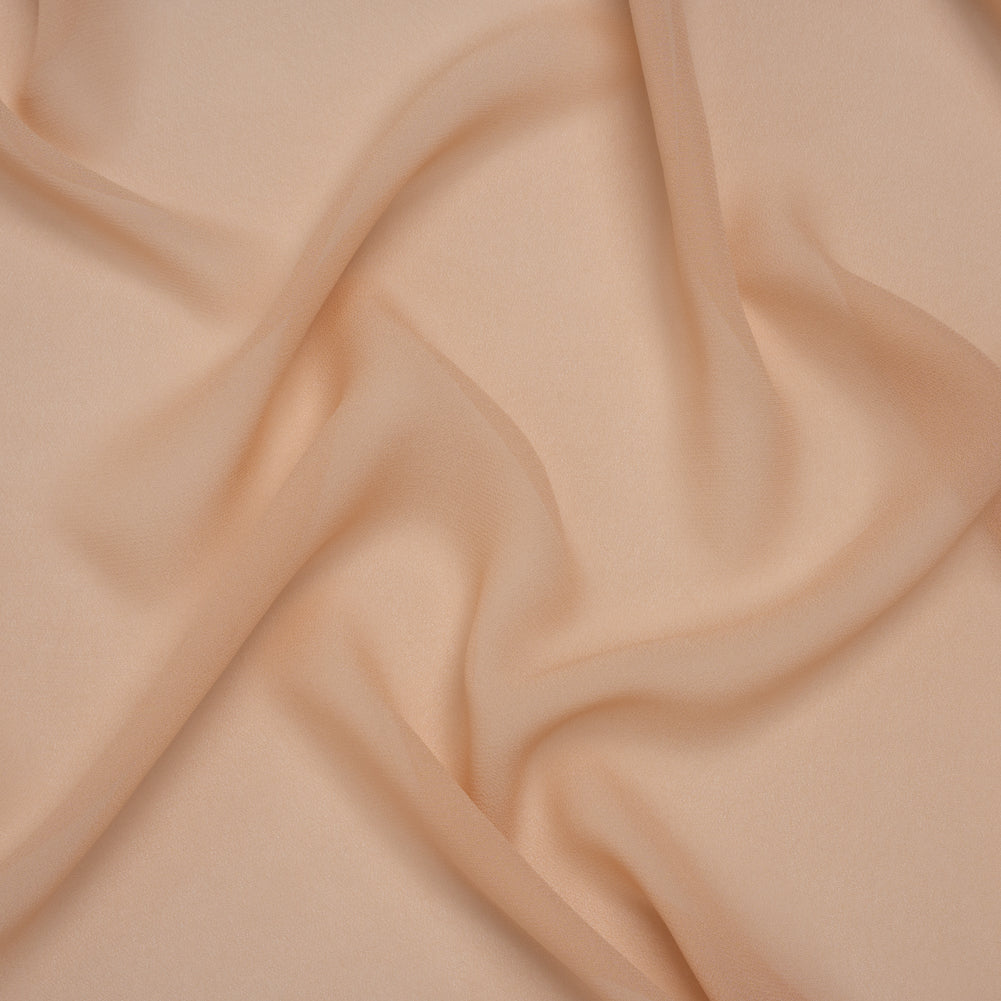 Viscose Georgette - Apricot Tan - Famous Australian Designer Deadstock - Joann Fabrics