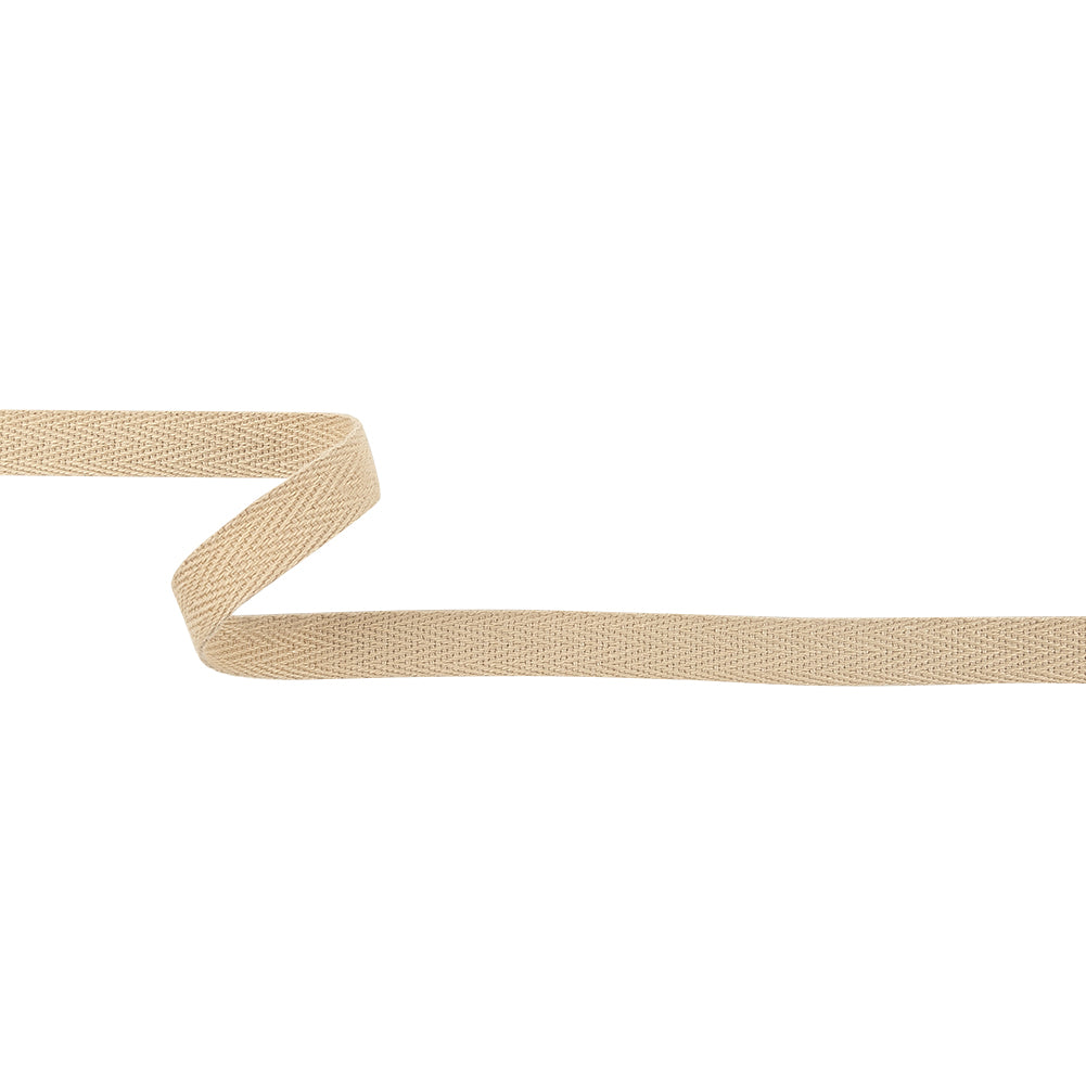 Brown Rice Cotton Twill Tape - 0.5