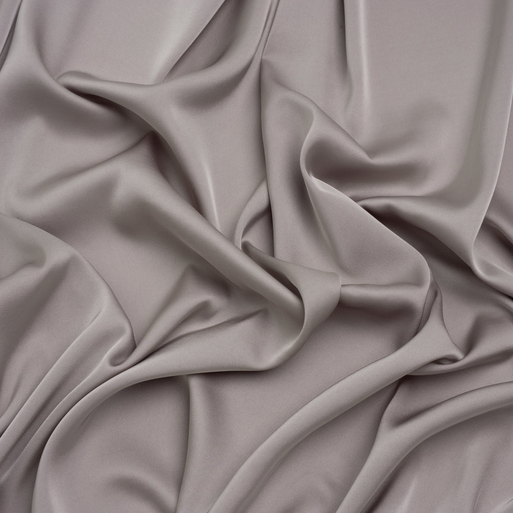 Stretch Polyester Charmeuse - Cloud Gray - Designer Deadstock - Joann Fabrics